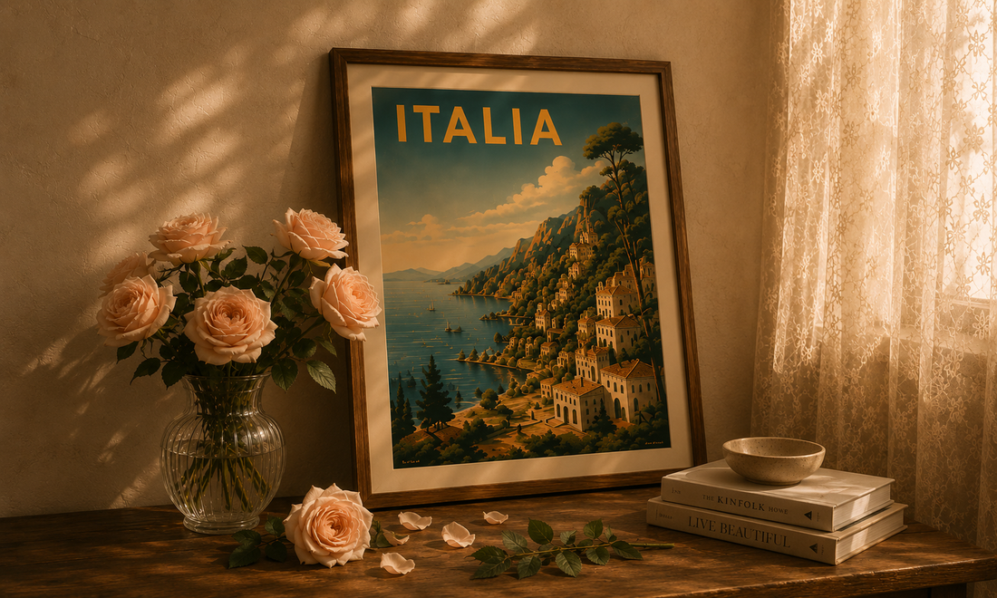 The Romance of Travel Posters Alpine Vintage Studio
